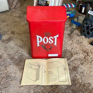 Vintage mail box brand new